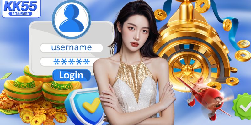 3 bước đăng nhập tài khoản KK55