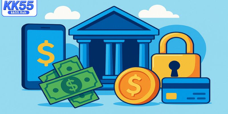 Các hình thức nạp tiền KK55 được dùng nhiều nhất